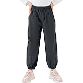 Gogokids Boys Girls Hiking Pants Waterproof Cargo Pants Quick Dry Athletic Pants Lightweight Casual Outdoor Camping for 4-12Y