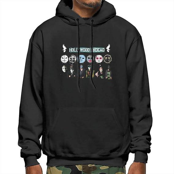 Amazon Co Jp ハリウッド アンデッドhollywood Undead パーカー メンズ プルオーバー ス 長袖 ゆったり 無地 フード付 シンプル カジュアル おしゃれ プルオーバー 春 秋 冬 服 ファッション小物