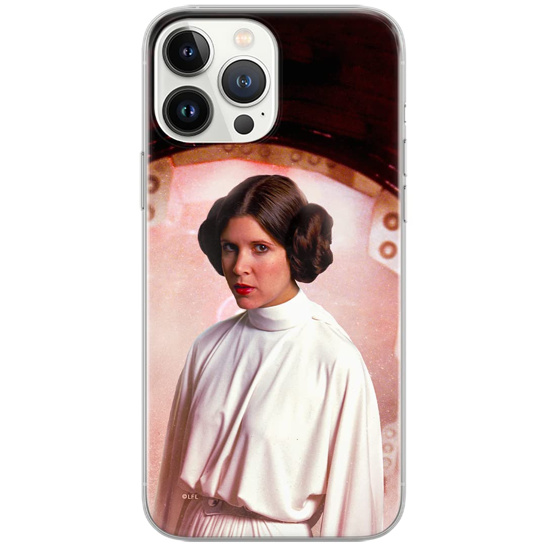 ERT GROUP mobile phone case for iPhone 13 PRO original and officially licensed Star Wars pattern Leia 001 optimally adapted to the shape of the mobile phone, case made of TPU