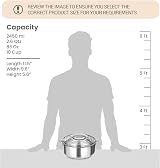 MILTON Galaxia 2500 Insulated Stainless Steel Casserole 2500 ml Silver view 2