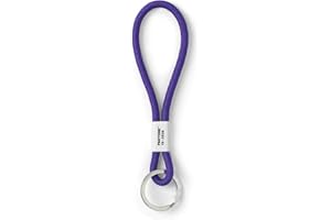 COPENHAGEN DESIGN Pantone Design-Schlüsselband Key Chain short | Schlüsselanhänger robust und farbenfroh | kurz | aubergine 229| aubergine