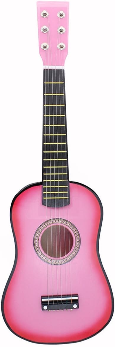 Amazon ノーブランド ギターを弾くピンクの女の子かわいいステージ 管楽器セット 楽器