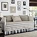 Stone Cottage Fresno Neutral 5-Piece Daybed Quilt Set,Ivory,Daybed
