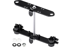 CILOYU Mini Bike Forks Triple Tree Clamp Compatible with Coleman CT100U Monster Mega Moto MMB80 MMB105 80cc 105cc Motovox MBX10 MBX11 GMB100 Baja Doodlebug DB30 TrailMaster Storm 200 Parts