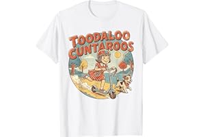 LMwanfang Toodaloo Cuntaroos Sarcastic Funny Retro Goodbye Humor T-Shirt