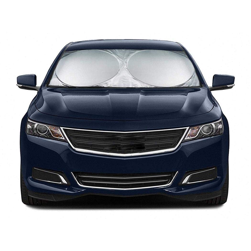 Staywe 150 x 70 cm Pratico Isolante Riflettente Parabrezza per Auto Parasole Protezione per Parasole Alette Parasole