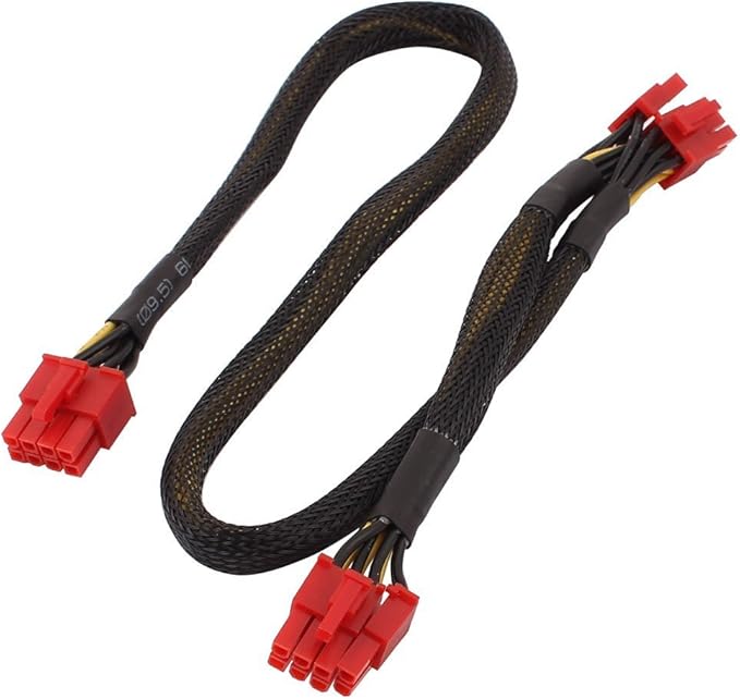 PCI Express PCIE 8Pin to Dual 6+2 Pin Video Card Y