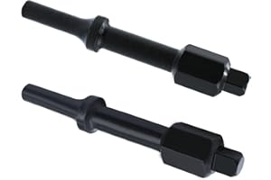 SIALVND 32029 Air Hammer Socket Adapter for 37315 3/8" & 37316 1/2" Shake 'n Break Pneumatic Hammer Bolt Breaker Air Hammer Attachment 2pcs