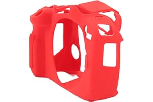 UPALDHOU Silicone Camera Protective Case Soft Slim Fit Anti Slip Skin Cover for R50 Digital Camera Accessories (Red)