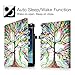 Fintie iPad Air 2 Case - Premium Vegan Leather Slim Fit Folio Case Smart Stand Protective Cover Auto Sleep/Wake Feature for Apple iPad Air 2, Love Tree