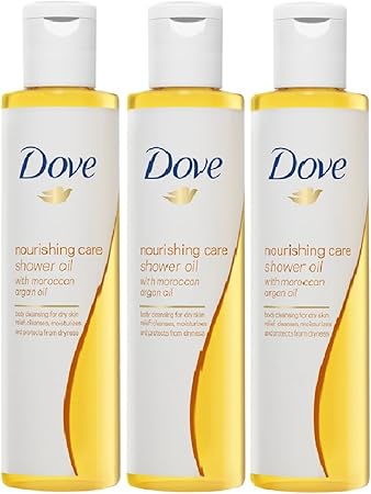 dove nourishing shower oil