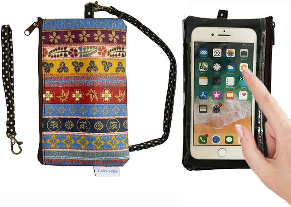 clear cell phone pouch