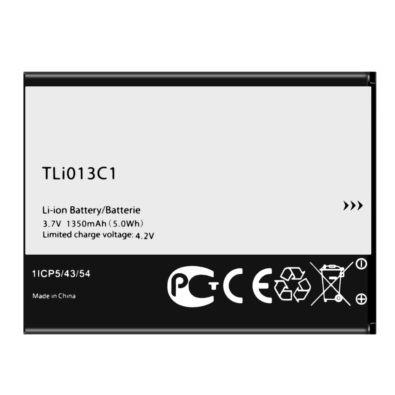 DDONG TLi013C1 Battery Replacement for Alcatel One Touch Go Flip Phone 4044W 4044T 4044O 4044V