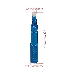 BQLZR 7x1cm Blue T10032 Aluminium Alloy Valve