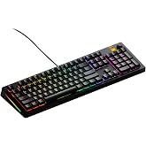 GLORIOUS Gaming GMMK 3 Rapid Trigger Keyboard: Hall Effect, 8K Polling Rate, Hotswap MX/Magnetic Switches, 100% Keyboard, Modular Gasket System, Doubleshot PBT Keycaps, US QWERTY Layout (Black)