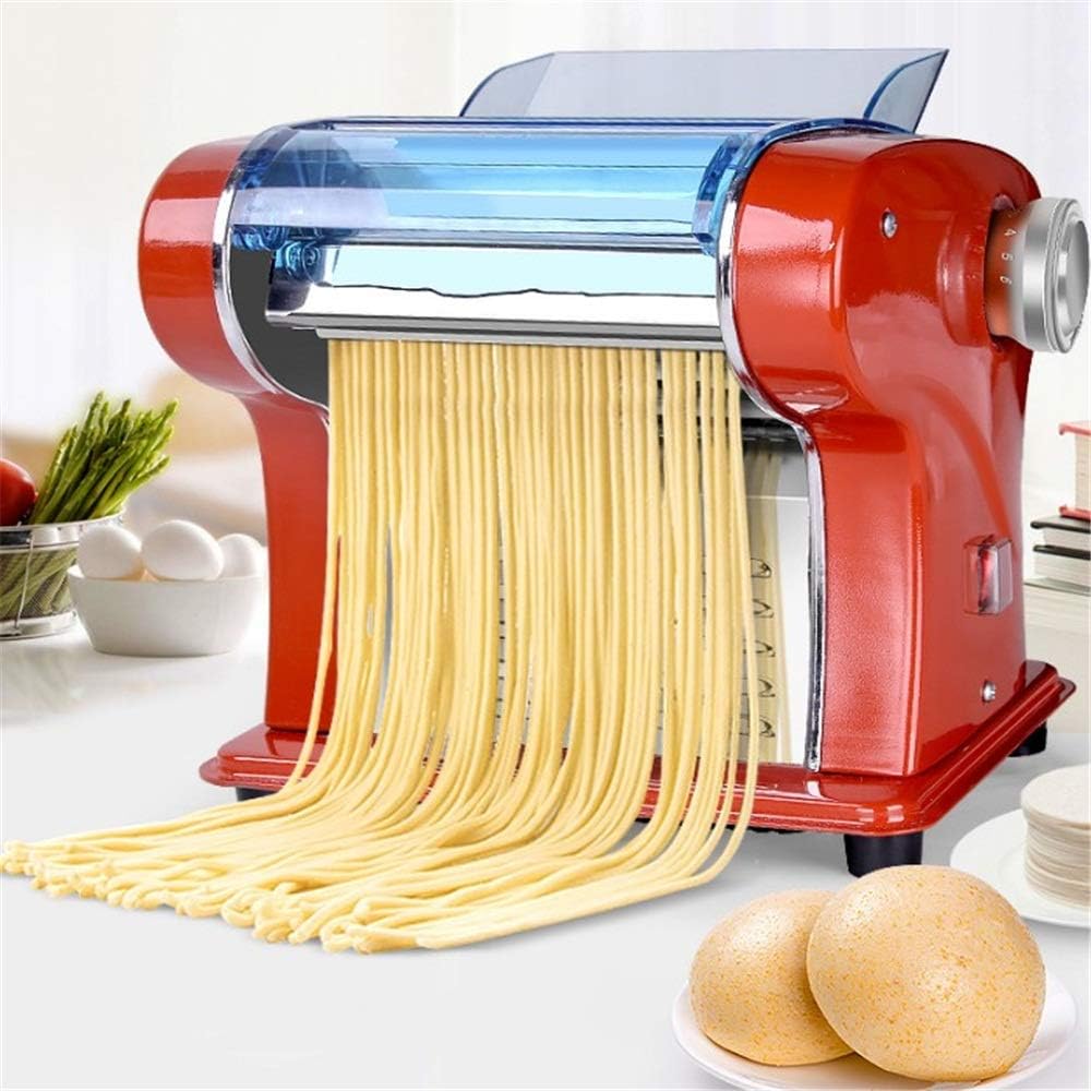 Xhtoe Machine de pâtes 135W 220V électrique Machine à pâtes Maker 6 Réglages épaisseur Parfait Xhtoe Machine de pâtes 135W 220V électrique Machine à pâtes Maker 6 Réglages épaisseur Parfait