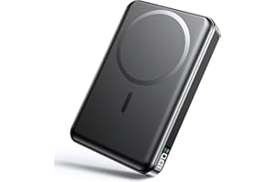 GOLIOKLSY for Magsafe Portable Charger, Power Bank, 10000mAh Wireless Magnetic with Type-C 20W PD Fast Charging, LED Display for Magsafe Battery Pack,Wireless Portable Charger for iPhone 17/16/15/14 all Series