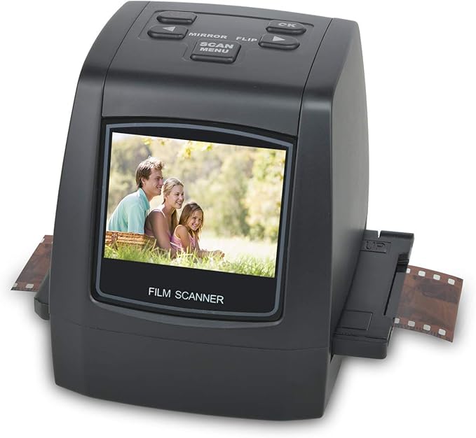 Amazon.com: DIGITNOW 22MP All-in-1 Film & Slide Scanner, Converts 35mm 135 110 126 and Super 8 Films/Slides/Negatives to Digital JPG Photos, Built-in 128MB Memory, 2.4 LCD Screen: Electronics