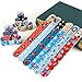 Golray 48 PCS Pirate Slap Bracelets Party Favors Snap Bands for Kids Birthday Christmas Goodie Bag Pinata Fillers Giveaways, Pirate Party Supplies