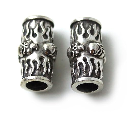 LynnAround Bronze Norse Viking Beard Beads – Dreadlock & Hair Rings For Celtic, Pirate & Medieval Style - View #5