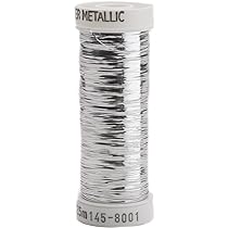 Amazon.com: Sulky Of America 215d 40wt Sliver Metallic Nylon