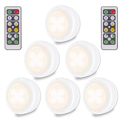 Schrankleuchten WOWGO Kabinett Beleuchtung Unterbauleuchten, drahtloses