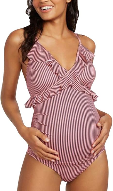 plus size maternity swimming costume