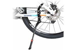 ROCKBROS Bike Kickstand for Mountain Bike Bicycle Kickstand Adults 24 inch to 28 inch Adjustable Bike Side Stand