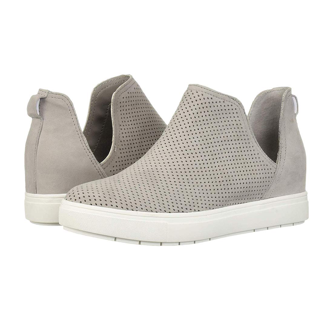 LAICIGO Womens Wedge Sneakers Platform Perforated Hidden Heel High Top Ankle Booties - Image 3