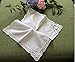 Elegant Wedding Embroidery Crotchet Lace Handkerchiefs for Bride and Ladies, 105411