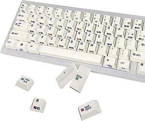 153 Keys Keycaps C64 Side Print PBT Chreey Profile Dye Sublimation ...