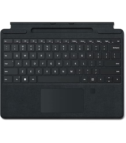 Microsoft Surface Pro タイプカバー ブラック Amazon.com: Microsoft Type Cover Keyboard/Cover Case Surface Pro X