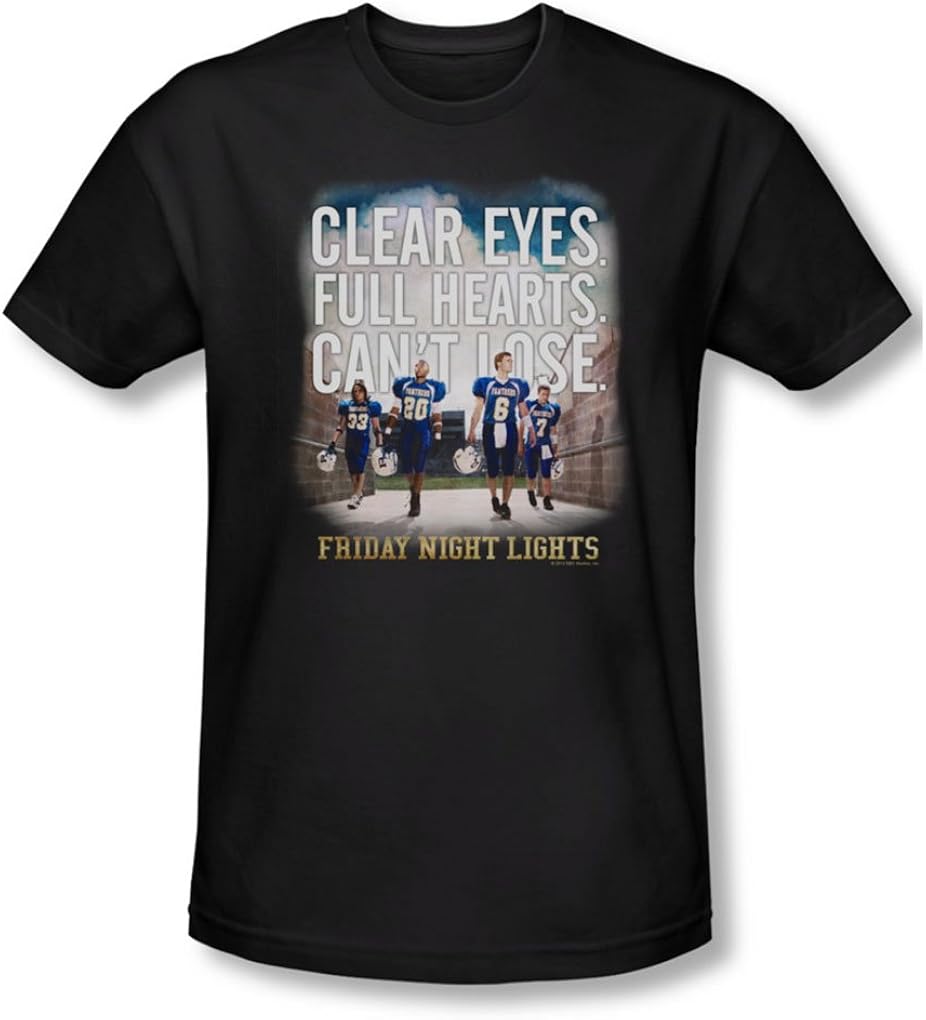 Friday Night Lights Mens Motivated TShirt in Black Clothing