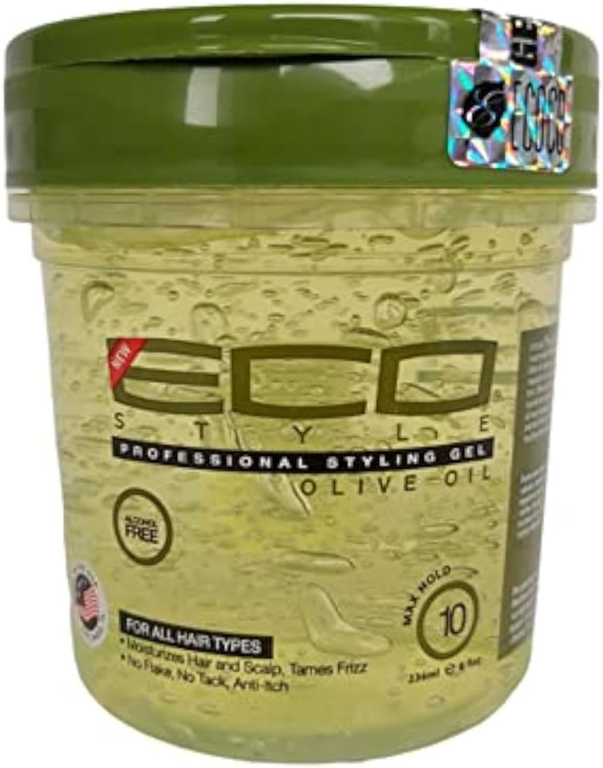 Eco Style Olive Oil Styling Gel 235 ml Maximum Hold Shine Nourish All Hair Types
