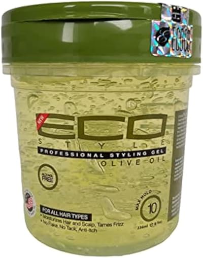 Eco Style Olive Oil Styling Gel 235 ml Maximum Hold Shine Nourish All Hair Types