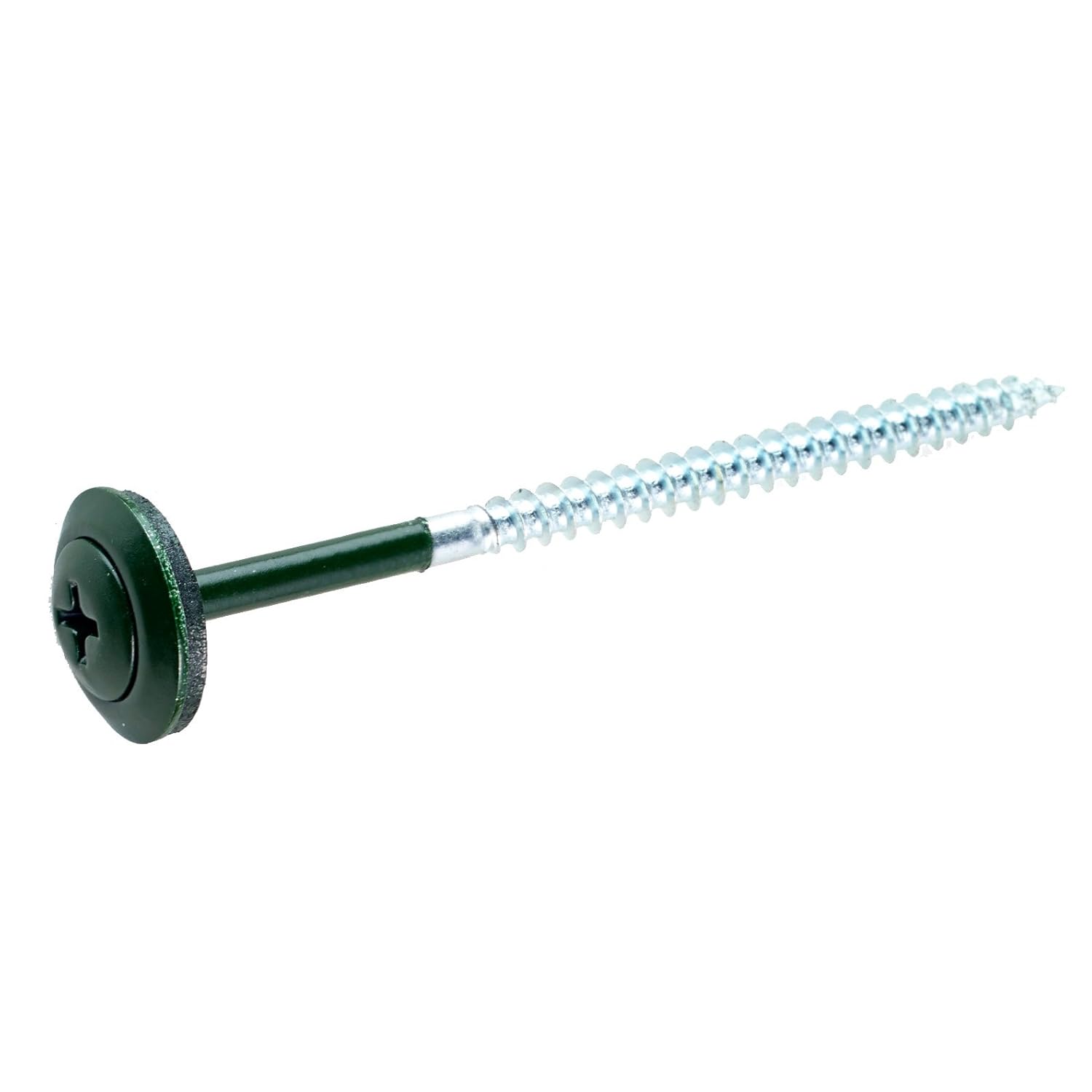 100pc Box ONDURA 3274M 2.87 Roofing Screw w/Washer Mid West Green