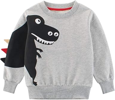 boys dinosaur sweatshirt