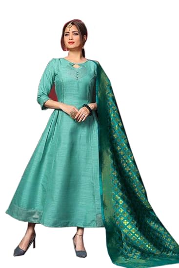 one piece dress with dupatta