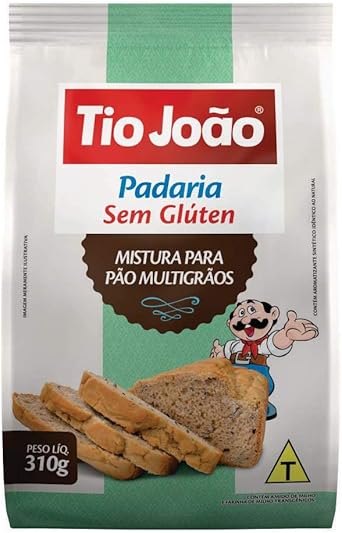 Mistura para Pão Multigrãos Tio João - 310g