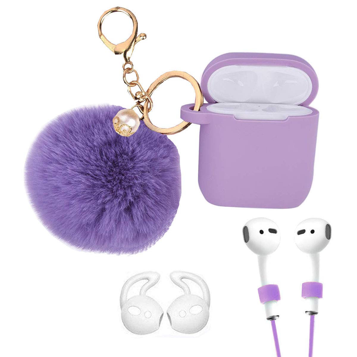 Airpods Case LitoDream Compatible with Airpods Silicone