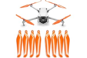 Master Airscrew Stealth Propellers for DJI Mini 3 - Orange, 4 propellers in Set