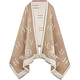 nratto Women's Reversible Pashmina Shawl Wrap for Women Big Scarf Holiday Gifts