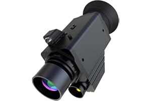 4K HD Thermal Imaging Scope, 0.01ms Ultra-Low Latency, Thermal Scope with Crosshair Reticle, Thermal Imaging Telescope Ideal 
