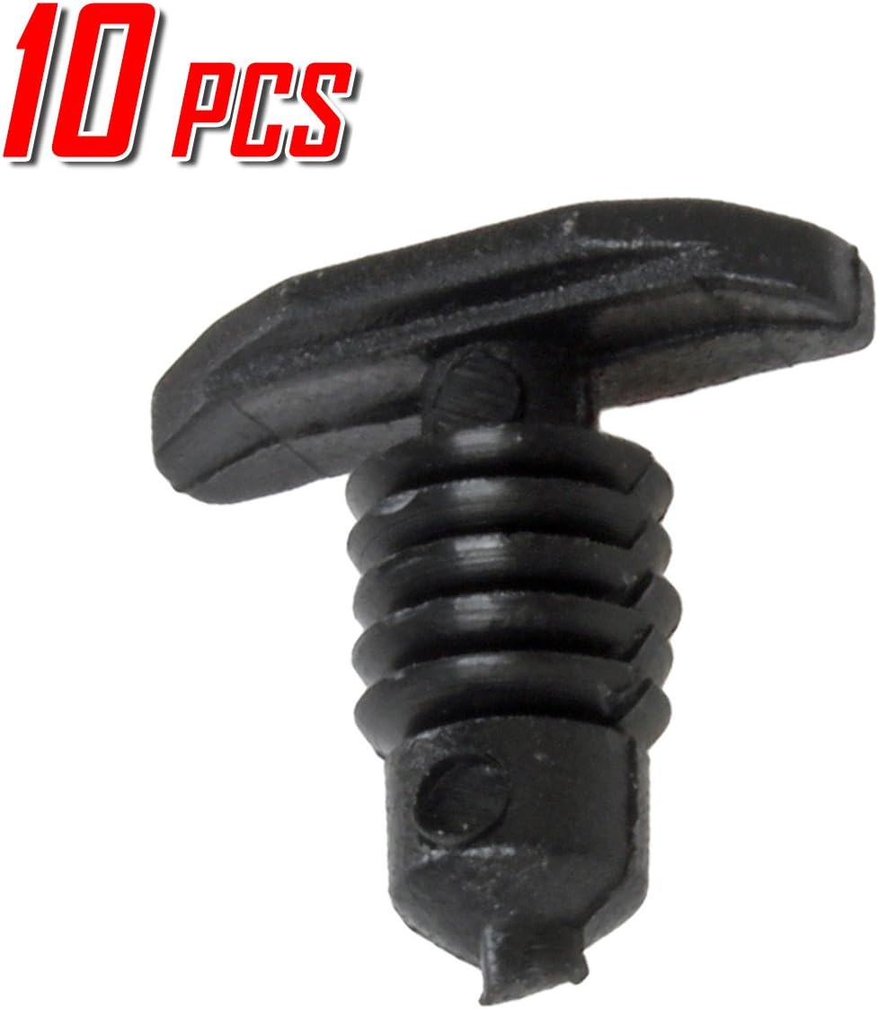 PartsSquare 10pcs Nylon Door Weatherstrip Clip Auto Body Car Retainer Clips Bumper Fastener Kits Replacement for Chevrolet Camaro Chevelle Impala Nova