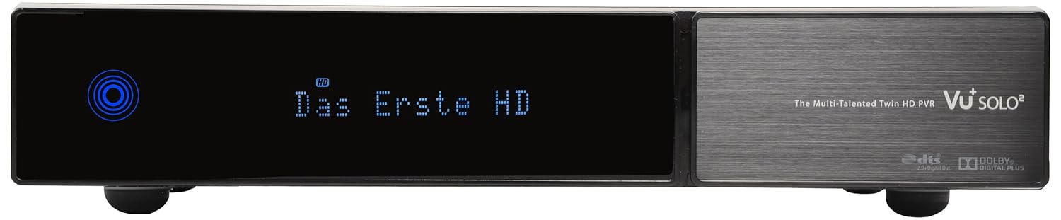 Vu Solo Receptor de TV por satélite conexión HDMI color negro importado