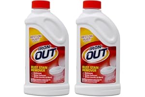 IRON OUT IO30N Rust Stain Remover Powder, 1 lb 12 oz Bottle, 2 Count