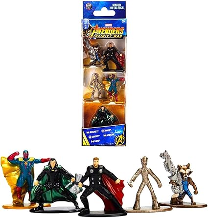 nano metalfigs avengers