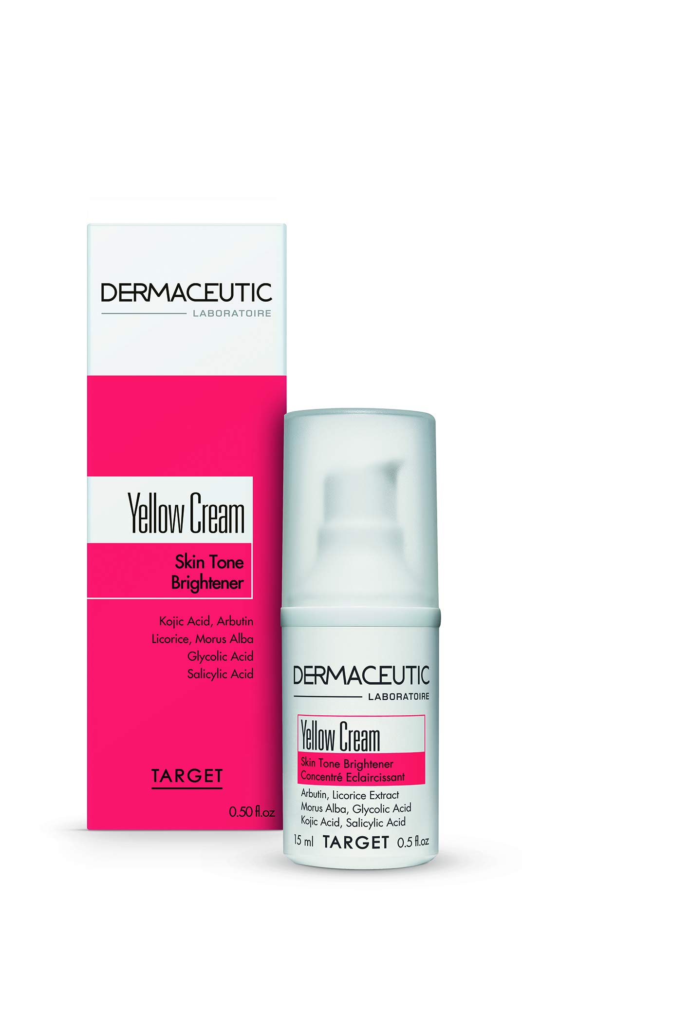 Dermaceutic Yellow Cream Skin Tone Brightener Lightening face cream