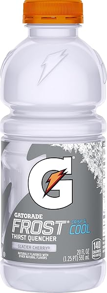 GATORADE GLACIER CHERRY, SINGLE BOTTLE, 20 FL OZ