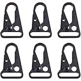 TRIWONDER Enlarged Mouth Sling Clips HK Hooks Tactical Gear Carabiner Snap Hooks for Paracord Keyring Molle Bag Backpack